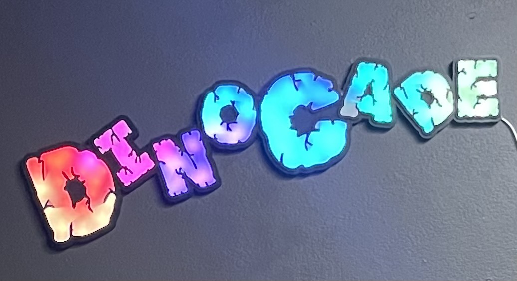 Arcade cabinets at DinoCade